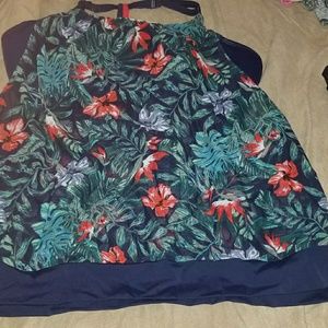 Lane Bryant tankini swim top sz 16